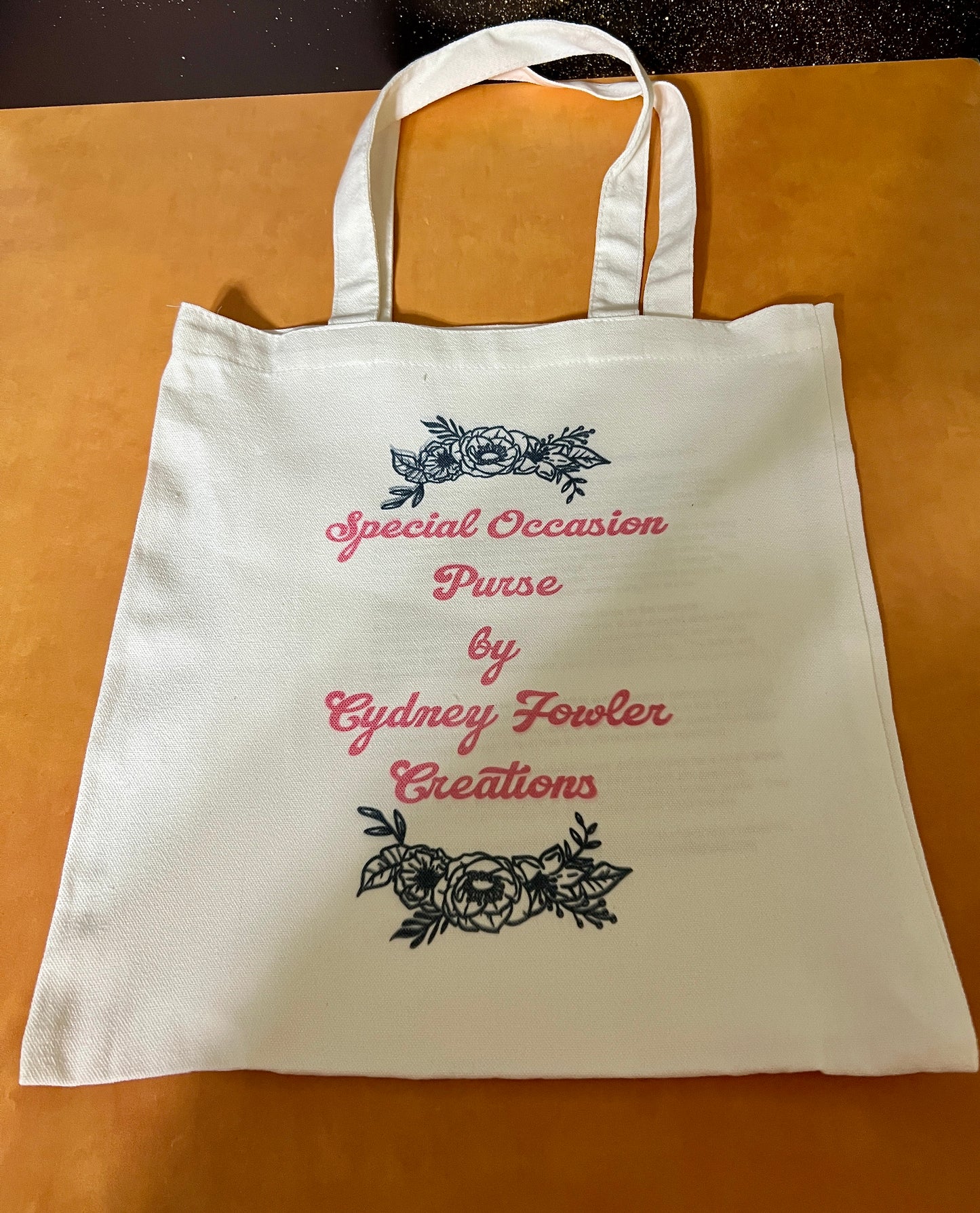 Special Occasion Purse - Sporran Style - Clear Acrylic
