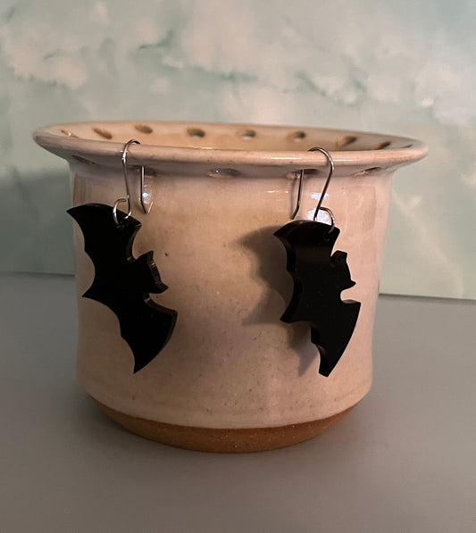 Acrylic Just Batty Acrylic Earrings